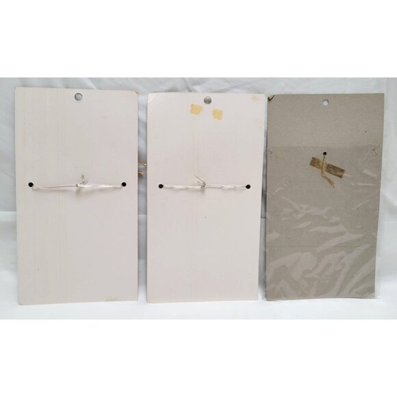 Lot of 3 Vintage 1991 New Traditions Angel Snowflake Ornaments With Gems - Picture 2 of 6